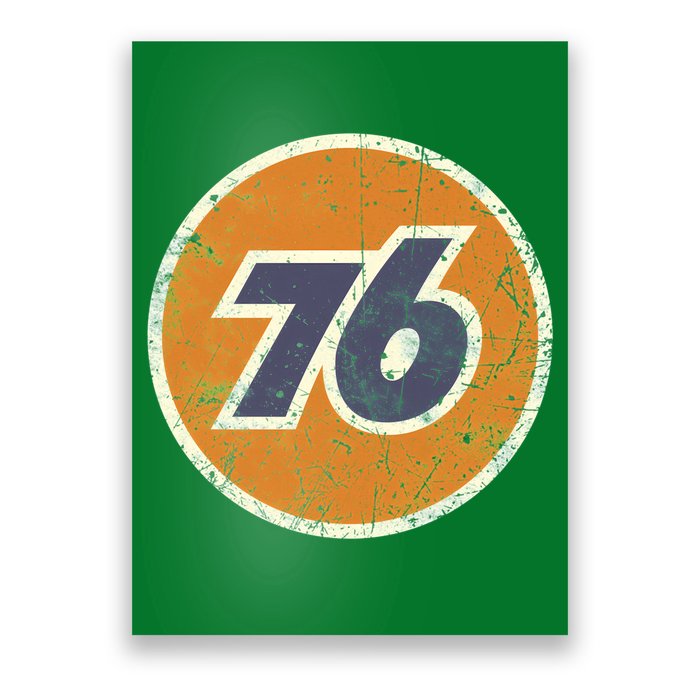 76 Oil Union Vintage Poster