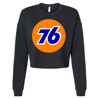 76 Oil Union Cropped Pullover Crew