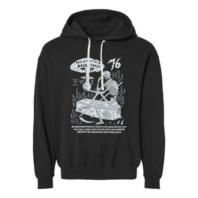 76 Philadelphia Basketball After Everything In Their Path Was Destroyed Garment-Dyed Fleece Hoodie