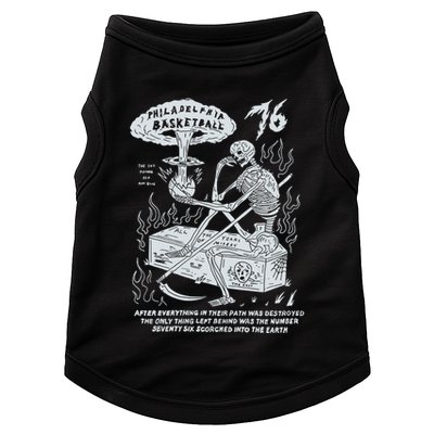 76 Philadelphia Basketball After Everything In Their Path Was Destroyed Doggie Tank