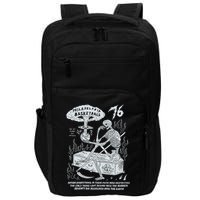 76 Philadelphia Basketball After Everything In Their Path Was Destroyed Impact Tech Backpack