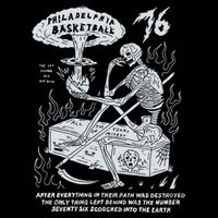 76 Philadelphia Basketball After Everything In Their Path Was Destroyed Impact Tech Backpack