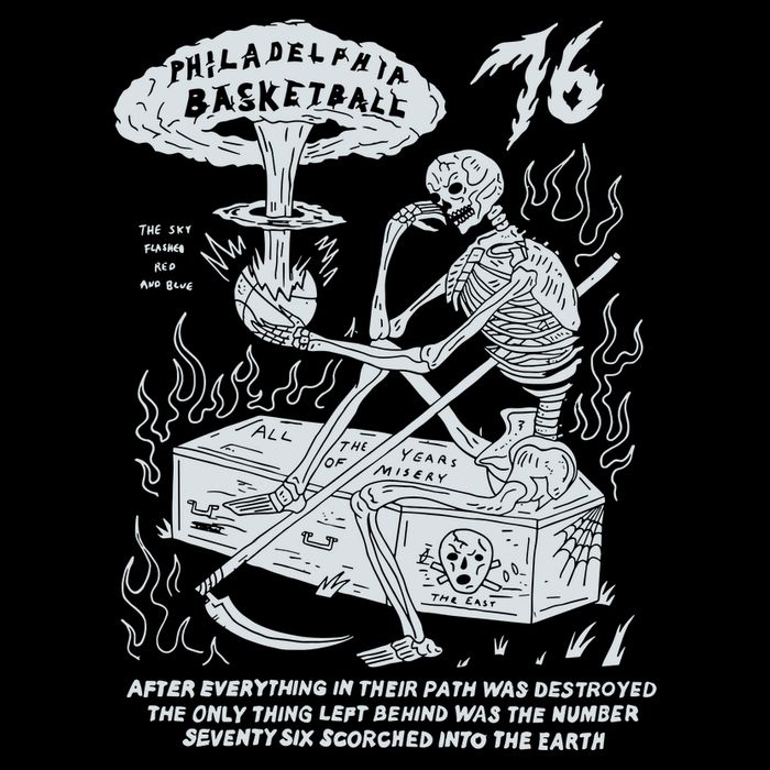 76 Philadelphia Basketball After Everything In Their Path Was Destroyed Impact Tech Backpack