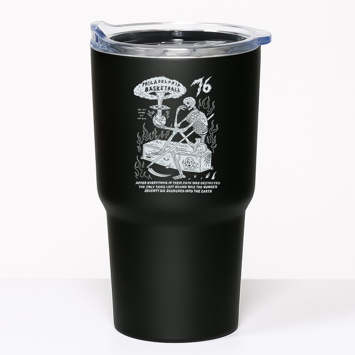 76 Philadelphia Basketball After Everything In Their Path Was Destroyed Tumbler