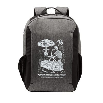 76 Philadelphia Basketball After Everything In Their Path Was Destroyed Vector Backpack