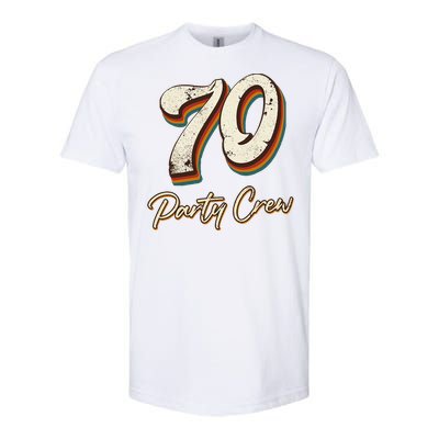 70 Party Crew 70th Birthday Softstyle® CVC T-Shirt