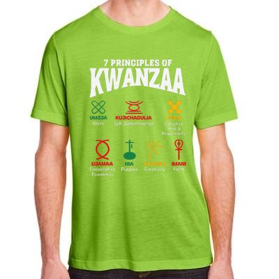 7 Principles Of Kwanzaa African American Pride Adult ChromaSoft Performance T-Shirt