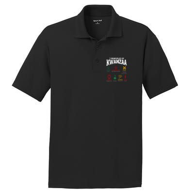 7 Principles Of Kwanzaa African American Pride PosiCharge RacerMesh Polo