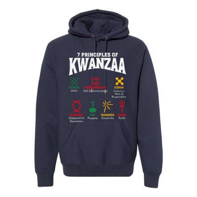 7 Principles Of Kwanzaa African American Pride Premium Hoodie