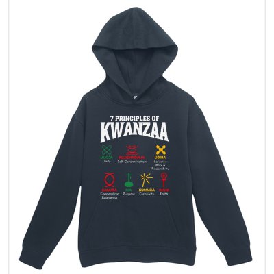 7 Principles Of Kwanzaa African American Pride Urban Pullover Hoodie