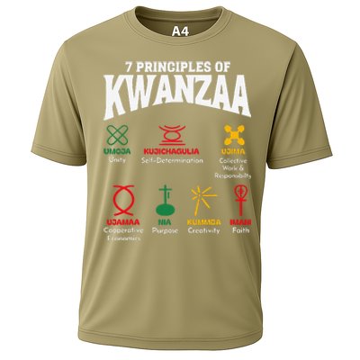 7 Principles Of Kwanzaa African American Pride Cooling Performance Crew T-Shirt