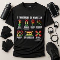 7 Principles Of Kwanzaa Jewish Happy Kwanzaa Cooling Performance Crew T-Shirt