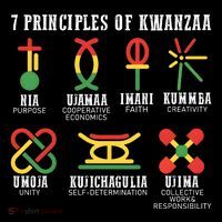 7 Principles Of Kwanzaa Jewish Happy Kwanzaa T-Shirt