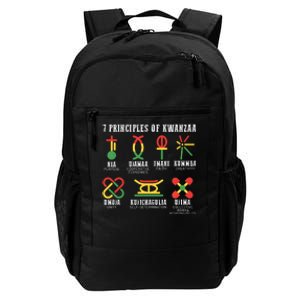 7 Principles Of Kwanzaa Jewish Happy Kwanzaa Daily Commute Backpack