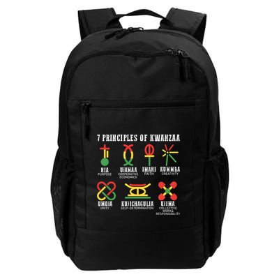 7 Principles Of Kwanzaa Jewish Happy Kwanzaa Backpack