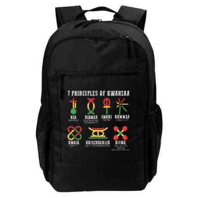 7 Principles Of Kwanzaa Jewish Happy Kwanzaa Daily Commute Backpack