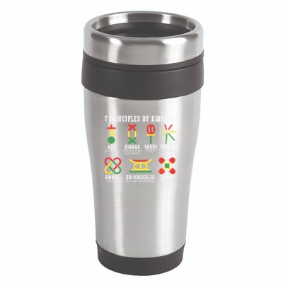 7 Principles Of Kwanzaa Jewish Happy Kwanzaa 16oz Travel Tumbler