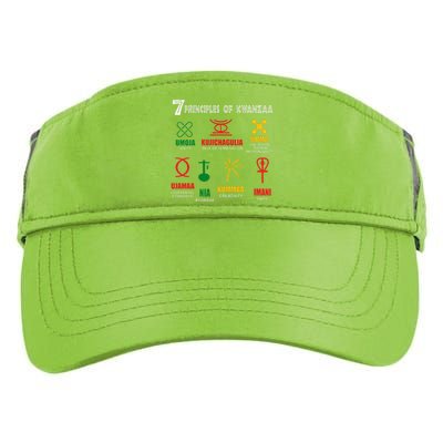 7 Principles Of Kwanzaa Adult Drive Performance Visor