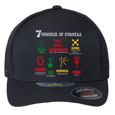 7 Principles Of Kwanzaa Flexfit Unipanel Trucker Cap