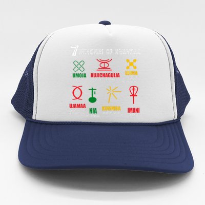 7 Principles Of Kwanzaa Trucker Hat