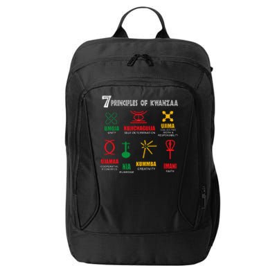 7 Principles Of Kwanzaa City Backpack