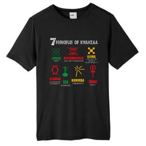 7 Principles Of Kwanzaa Tall Fusion ChromaSoft Performance T-Shirt