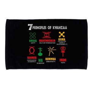 7 Principles Of Kwanzaa Microfiber Hand Towel