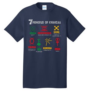 7 Principles Of Kwanzaa Tall T-Shirt