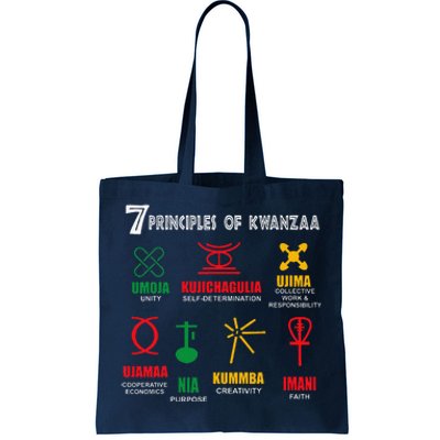 7 Principles Of Kwanzaa Tote Bag