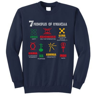 7 Principles Of Kwanzaa Tall Sweatshirt