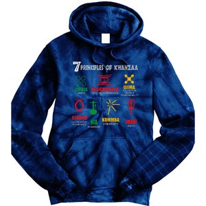 7 Principles Of Kwanzaa Tie Dye Hoodie