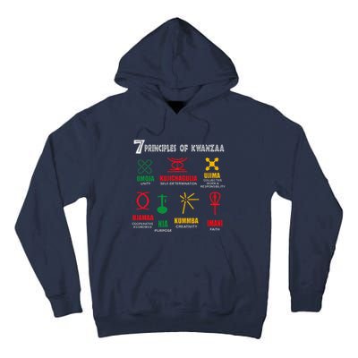 7 Principles Of Kwanzaa Tall Hoodie