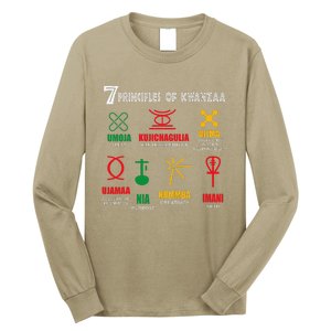 7 Principles Of Kwanzaa Long Sleeve Shirt