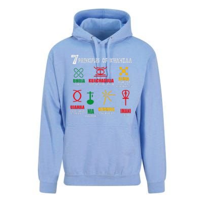 7 Principles Of Kwanzaa Unisex Surf Hoodie