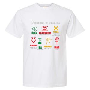 7 Principles Of Kwanzaa Garment-Dyed Heavyweight T-Shirt