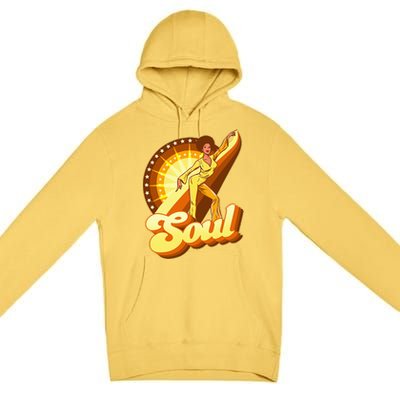 70s Retro 70s Soul Funk Retro Vintage Premium Pullover Hoodie