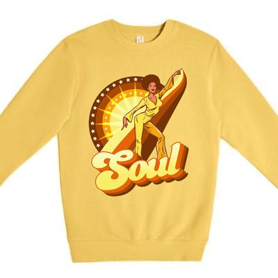 70s Retro 70s Soul Funk Retro Vintage Premium Crewneck Sweatshirt