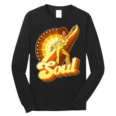 70s Retro 70s Soul Funk Retro Vintage Long Sleeve Shirt