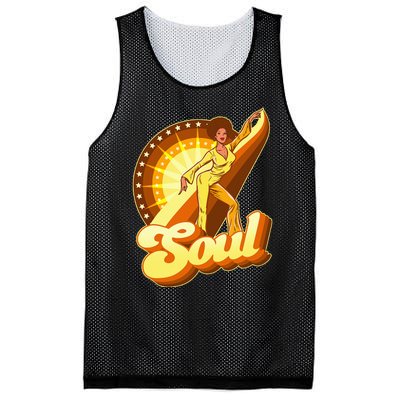 70s Retro 70s Soul Funk Retro Vintage Mesh Reversible Basketball Jersey Tank