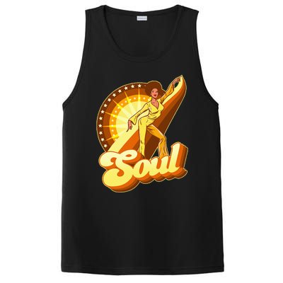 70s Retro 70s Soul Funk Retro Vintage PosiCharge Competitor Tank