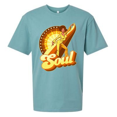 70s Retro 70s Soul Funk Retro Vintage Sueded Cloud Jersey T-Shirt