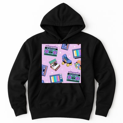 70s Retro Nostalgic Pattern Hoodie