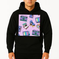 70s Retro Nostalgic Pattern Hoodie