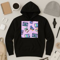 70s Retro Nostalgic Pattern Hoodie