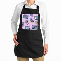70s Retro Nostalgic Pattern Apron