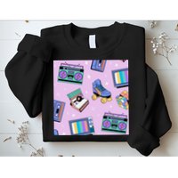 70s Retro Nostalgic Pattern Sweatshirt