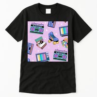 70s Retro Nostalgic Pattern Tall T-Shirt