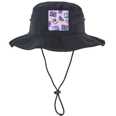 70s Retro Nostalgic Pattern Legacy Cool Fit Booney Bucket Hat