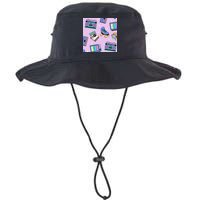 70s Retro Nostalgic Pattern Bucket Hat