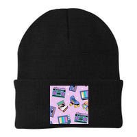 70s Retro Nostalgic Pattern Beanie